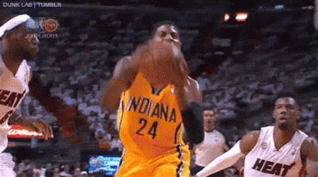 Paul George Poster Dunk GIF