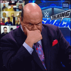Paul Heyman Disappointed  GIF