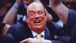 Paul Heyman Laughing GIF