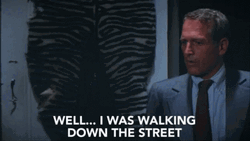 Paul Newman Walking Down The Street