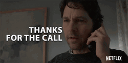 Paul Rudd Thanks For The Call