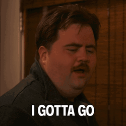 Paul Walter Hauser I Gotta Go GIF