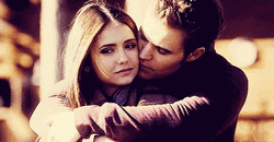 Paul Wesley Hugs And Kisses GIF