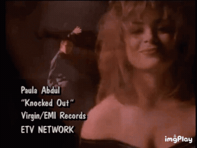 Paula Abdul Knocked Out Virgin Emi Records Etv Network And Imgplay GIF