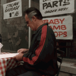 Paulie Walnuts Tanning GIF