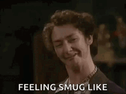 Pauline McLynn Feeling Smug GIF