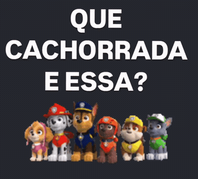 Paw Patrol Dogs Standing Together GIF