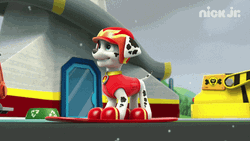 Paw Patrol Marshall Skateboard GIF