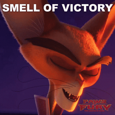 Paws Fury The Movie Fox Poster GIF