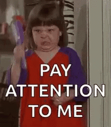 Pay Attention To Me Angry Baby Girl GIF