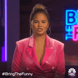 Pay Attention To Me Chrissy Teigen GIF