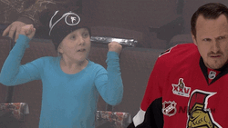 Pay Attention To Me Ice Hockey Fan GIF