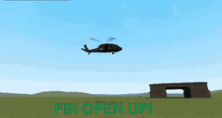 Pay Day 2 Helicopter Fbi Open Up GIF