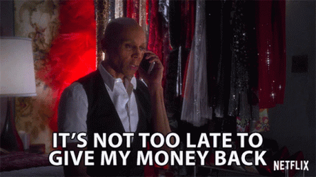 Pay Me My Money Back Gloria Gaynor GIF