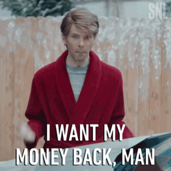 Pay Me My Money Back Man GIF