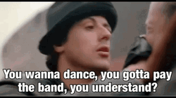 Pay That Man His Money Sylvester Stallone GIF