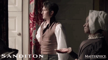 Pay Up Sanditon Alexander Colbourne And Agnes Harmon GIF