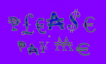 Pay Up Text Animation GIF