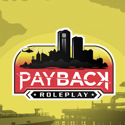 Payback Roleplay Logo City Skyline GIF
