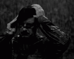 Payday 2 Character Locke Salute GIF