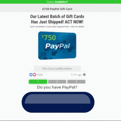 PayPal Gift Card Shipped GIF