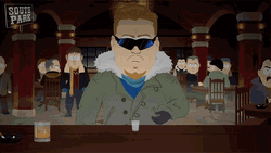 PC Principal Taking Shots GIF