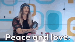 Peace And Love Hippie GIF