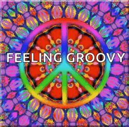 Peace Kaleidoscope Feeling Groovy GIF