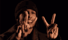 Peace Out Hip Hop Smiling Guy GIF