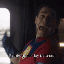 Peacemaker Game Day GIF