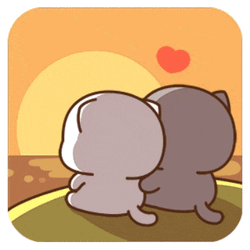 Peach And Goma Peach Loves Goma GIF