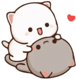 Peach And Goma Sticker GIF