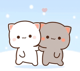 Peach And Goma Tandem Dancing  GIF
