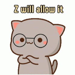 Peach Cat I'll Allow It GIF