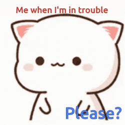 Peach Cat Just When I Thought I Was Out GIF