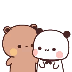 Peach Goma Sticker