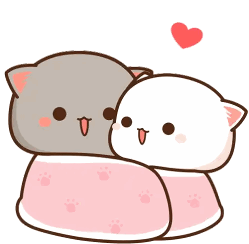 Peach Goma Sticker