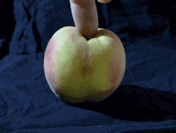Peach Varied Sizes Time Loop GIF