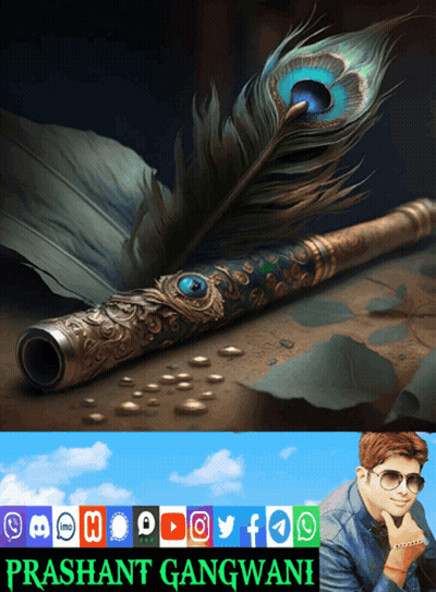 Peacock Feather And Man Prashant Gangwani GIF