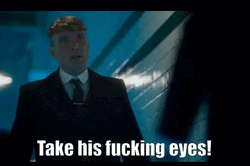 Peaky Blinders Tommy Shelby Angry Eyes