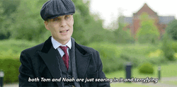 Peaky Blinders Tommy Shelby Talking