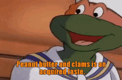 Peanut Butter And Clams Is An Acquired Taste GIF