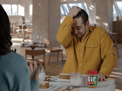 Peanut Butter Argument Face Pulls GIF