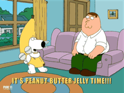 Peanut Butter Jelly Dancing Family Guy GIF