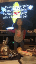 Peanut Butter Jelly Time Kid Having Fun GIF