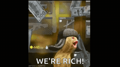 Peanut Wearing Hat Singing In Video Game GIF