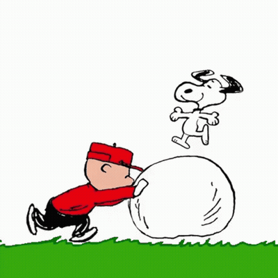 Peanuts Characters Dancing In Dance Studio GIF