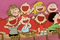 Peanuts Gang Cheering