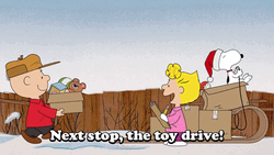 Peanuts Merry Christmas Charlie Sally And Snoopy GIF