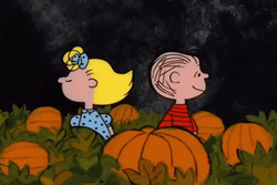 Peanuts Scene Sally Brown And Charlie Brown Fighting  GIF